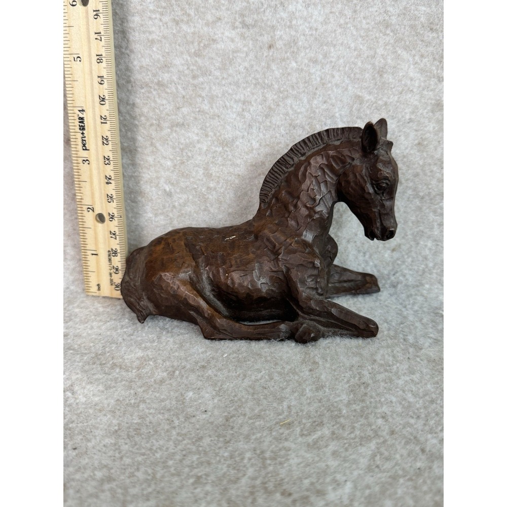 Vintage Red Mill‎ Mfg. Handcrafted Wood Horse Foal